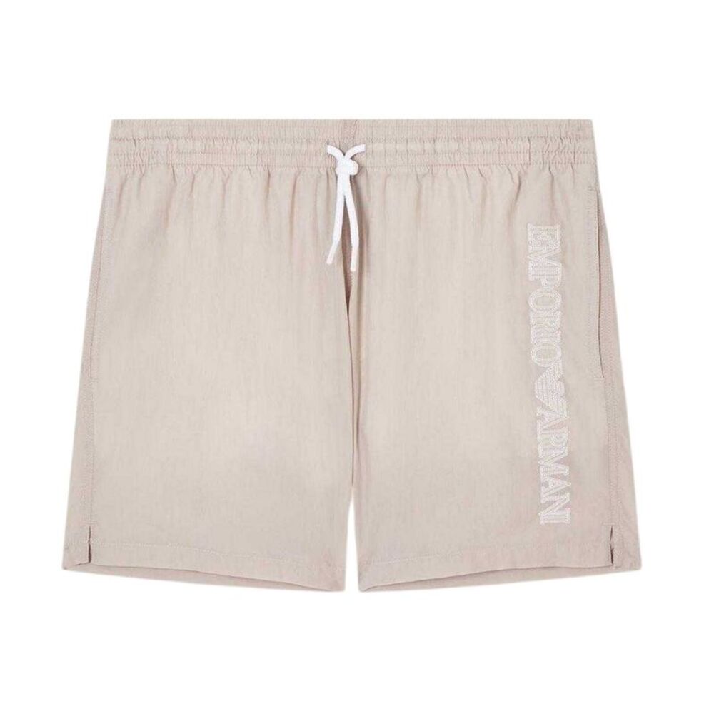 Emporio Armani EA7 Mens Logo Swimming Trunks / Taupe